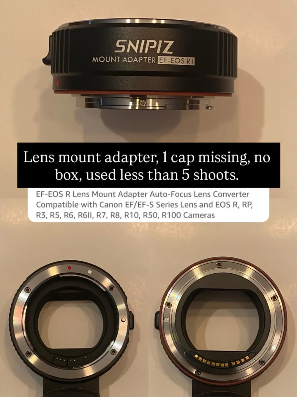 Canon Camera Lens, Battery, Bag, Strap, Flash, Macro Filter LOT of all items